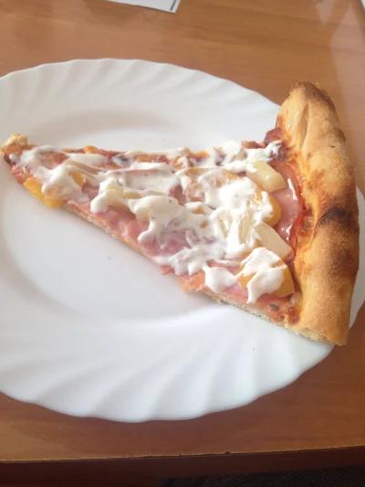 Oralgutan - Hawajska z sosem czosnkowym to nadpizza 

#pizza #hawajska