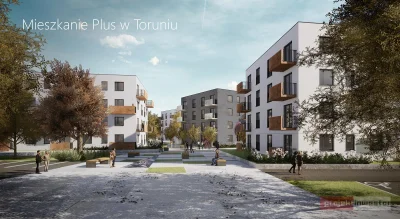 Projekt_Inwestor - Program Mieszkanie Plus wkracza do Torunia. 
Właśnie zaprezentowa...