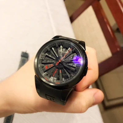 WujekRada - Kupiłem sobie zegarek ( ͡° ͜ʖ ͡°) 
Perrelet Watch Turbine Monkey A1097/1...
