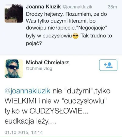 l.....l - Minister edukacji ! Ja p------ę.. Na szczęście już tylko 23 dni...
#bekazp...