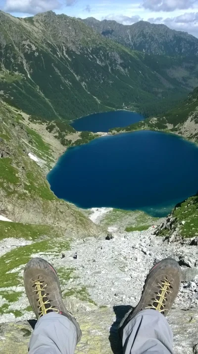 Checollada - Pogoda w Tatrach dopisała dziś niesamowicie. Zajebisty czas na Rysy wykr...