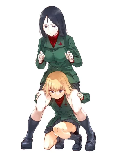 kedzior1916 - #randomanimeshit #girlsundpanzer #nonna #katyusha