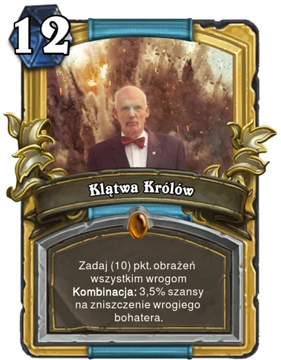 Ripper - Dzisiaj w #taliapolityczna karta doprawdy legendarna. 
Zaklęcie, które może...