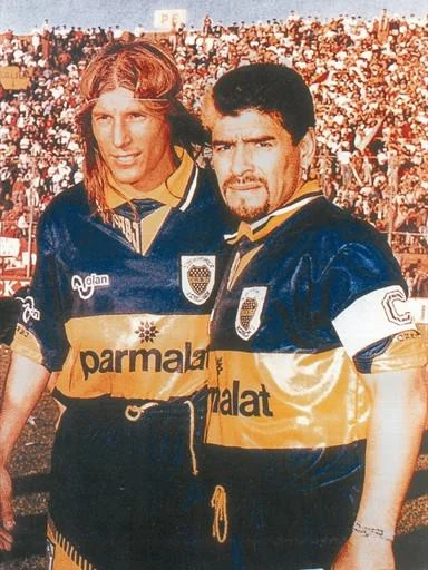 Pshemeck - Claudio Caniggia i Diego Maradona - Boca Juniors 1995 r
#maradona #canigg...