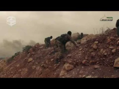 60groszyzawpis - Nowy materiał od Nusry z ataku na osiedle al-Assad 

#syria #bitwa...