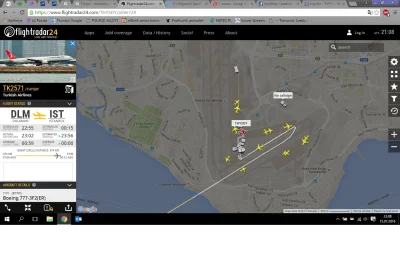 wacetob - na #flightradar24 widać czołgi chyba na lotnisku #lotnisko #czołgi #zamach ...