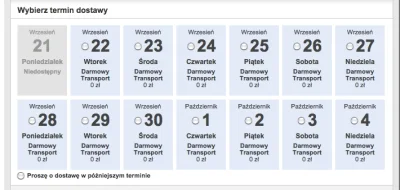 icek_ - @kosiorovitz: ale przy odbiorze w salonie można wybrać jutro