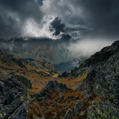 ColdMary6100 - Dolina Ciemnosmreczyńska w Tatrach, którą z powodzeniem możemy nazwać ...