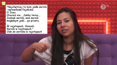 SieLongGha - @BB2018: w odcinku 20 BB Kasia w pokoju zwierzen opowiadala jakby chcial...