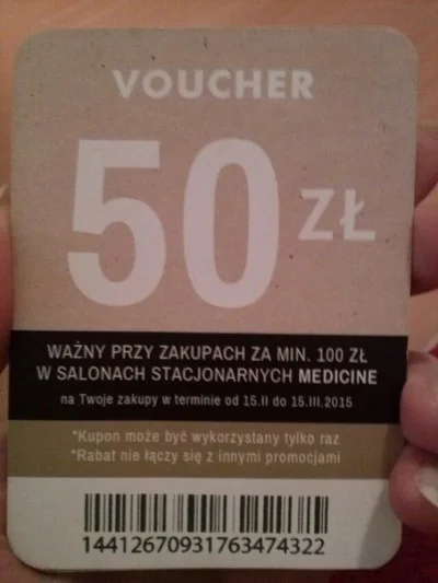 niteczkazkoralikiem - @sproject: Masz tam konto? Sprawdź... voucher wygląda tak, może...