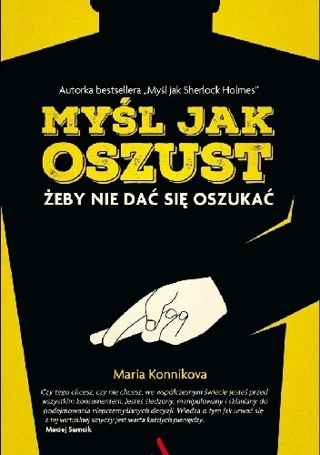 ostoja - 4 124 - 1 = 4 123

Tytuł: Myśl jak oszust. Żeby nie dać się oszukać
Autor...