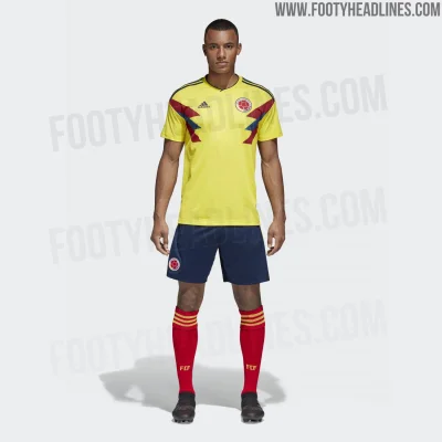 JPRW - @dumnie: Oficjalny awizowany strój Kolumbii na te mistrzostwa wygląda tak. Nie...