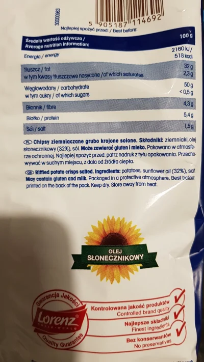 szurasek - Konkurencja jakoś potrafi bez oleju palmowego X-cuty solone wygrywaja