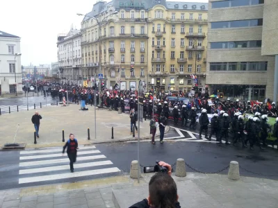 Piter232 - Trzysta osób maksymalnie. Drugie tyle policji. #fotorelacjapitera