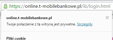 wyciu91 - Mi wyświetla coś takiego na stronie banku, nie wiem czy to wina Kasperskieg...