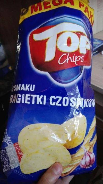 Majster_2 - Dawno nie jadłem tak dobrych chipsów 
Polecam :)
#mecz #biedronka #chip...