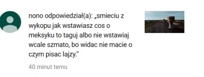 William2290 - @TimmiTimmi: nick na yt taki ja na screen, właśnie skasował komentarze ...