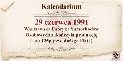 ksiegarnia_napoleon - #fiat125p #fso #kalendarium