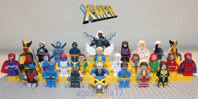 Wykopaliskasz - Lego X-Men i Prof. Charles Xavier na czele.