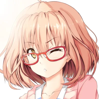 n.....S - #randomanimeshit #kyoukainokanata #miraikuriyama #meganekko