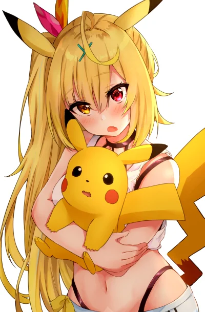 Kamil85R - #randomanimeshit #anime #nijisanji #sarahoshikawa #pikachu #pokemon