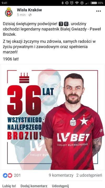 Kaeltas - Młodziutki Piotr Brożek, nadzieja polskiej piłki świętuje dzisiaj urodziny....