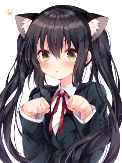 l.....f - #randomanimeshit #keion #azusanakano #kemonomimi #nekomimi #schoolgirl #pix...