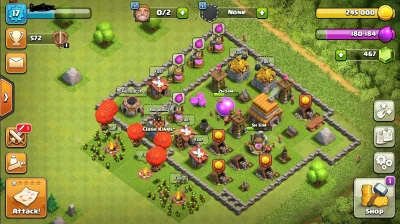 rhNN - Gra ktoś #clashofclans? Nie dawno zacząłem pochwalcie się wiochą