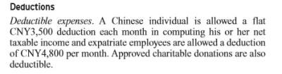 MKJohnston - Aktualna kwota wolna w Chinach to 42 000 juanów rocznie (25 800 PLN)