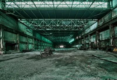 myrmekochoria - Darren Ketchum i jego fotografie opuszczonych budynków i fabryk. Doda...