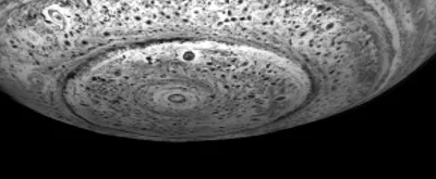 BionicA - Południowy już nie kanciasty biegun Saturna... #astronomia #nauka #ciekawos...