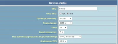 solar_pl - @moh1942 własnie to jest ciekawe bo niby ustawiam 40 w ustawieniach router...