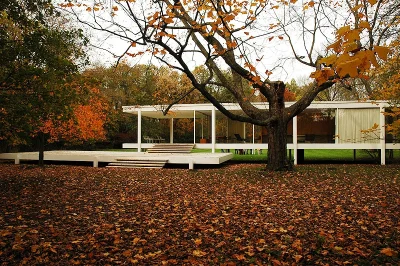 kocham_jeze - "The Farnsworth House", zaprojektowany i zbudowany przez Ludwiga Miesa ...
