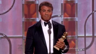 A.....e - #zlotegloby #goldenglobes #film #filmy #rocky #creed
Doczekał się (╯︵╰,)