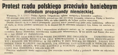 tytanos - > Rok 1939. Rząd polski prostuje kłamstwa niemieckiej propagandy

 Rok 201...