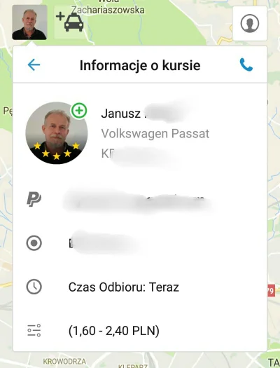 tarasino - #taxi #mytaxi #heheszki 
1. Janusz
2. wąs
3. passat 
300 % polskiej taryfy...