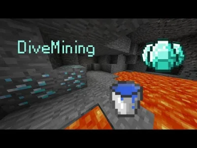 zielu14 - Aktualnie najwydajniejsza metoda szukania diamentów. DiveMining
#minecraft