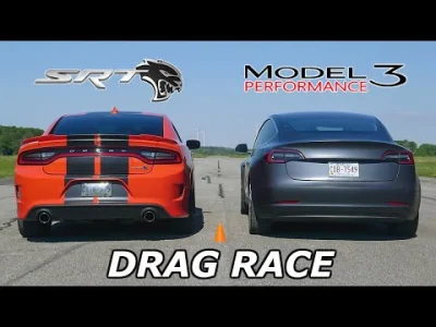 anon-anon - DRAG RACE - Dodge Charger SRT Hellcat vs Tesla Model 3 Performance
https...