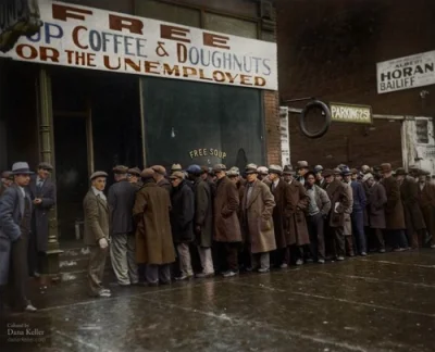 tricolor - Stołówka Al Capone 1931 Chicago 

#zdjęcia #starefotografie #fotografia ...