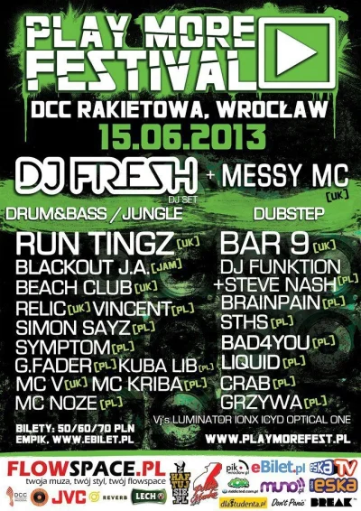 bambambam - DJ Fresh, Bar9 i Run Tingz na dwóch scenach we Wrocławiu już za miesiąc, ...