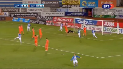 MozgOperacji - ładny samobój w lidze greckiej
Juan Munafo (o.g.) - Atromitos Athens ...