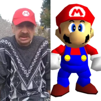 MarianPazdzioch69 - Mario bros tu tego, kto grał w Mario to nawet nie wiedział że gra...