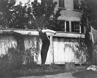 Lizus_Chytrus - > May 28, 1886. J.M. Cornell jumps in the backyard at 314 Livingston ...