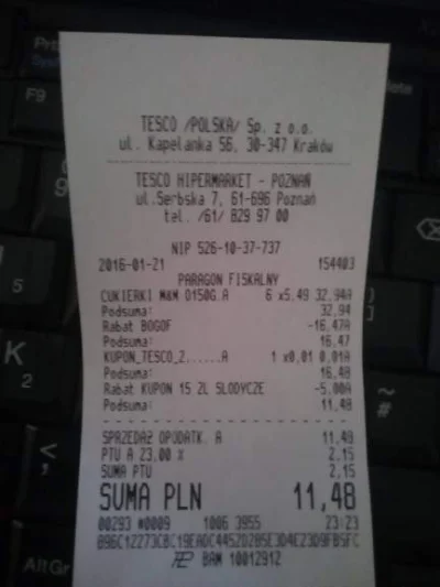 psimel14 - 6 paczek M&M (150g) za 11,48zł w Tesco

Cena standardowa jednej paczki t...