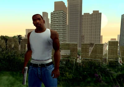 perkaman - @oficer-prowadzacy: CJ z San Andreas, niby nic a kolor podobny.