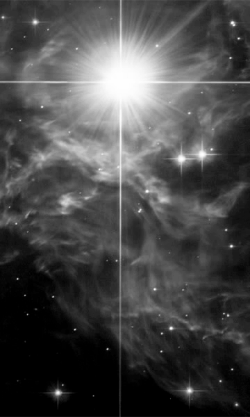 namrab - Gwiazda zmienna HIP 40233 oświetlająca okoliczną mgławicę. Doskonały przypad...