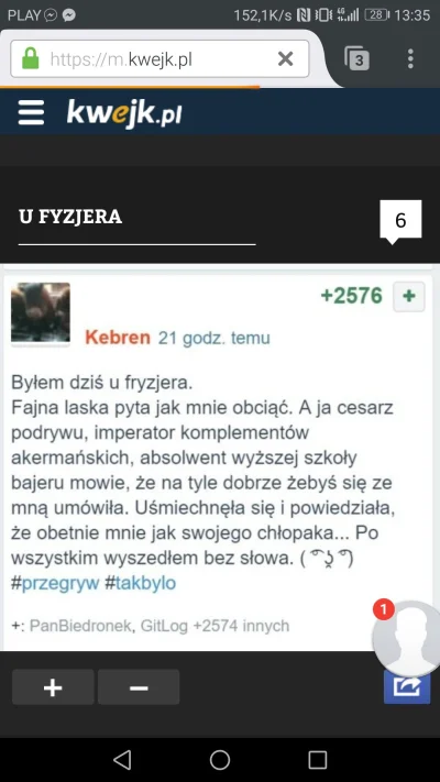 Kebren - Panowie i Panie zaczynamy drugie okrążenie po internecie xD #heheszki #kwejk...