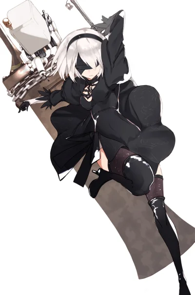 Sentox - #randomanimeshit #nier #nierautomata #yorha2b #girlsandsword #zakolanowkiani...