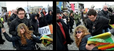 niedajerady - No cóż, w Polsce na manifestacji feministycznej, feminiści pobili kobie...