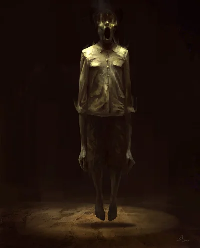 mull - pseudonim artystyczny: Black Malcerta #digitalart #digitalpaiting #creepy

#...